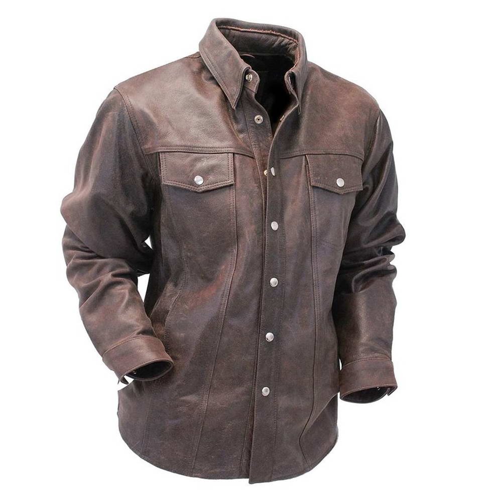 Leather Shirts ( Men )